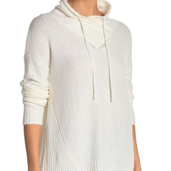 NWT PHILOSOPHY Off White Mock Turtleneck Sweater Size Large - Picture 1 of 13